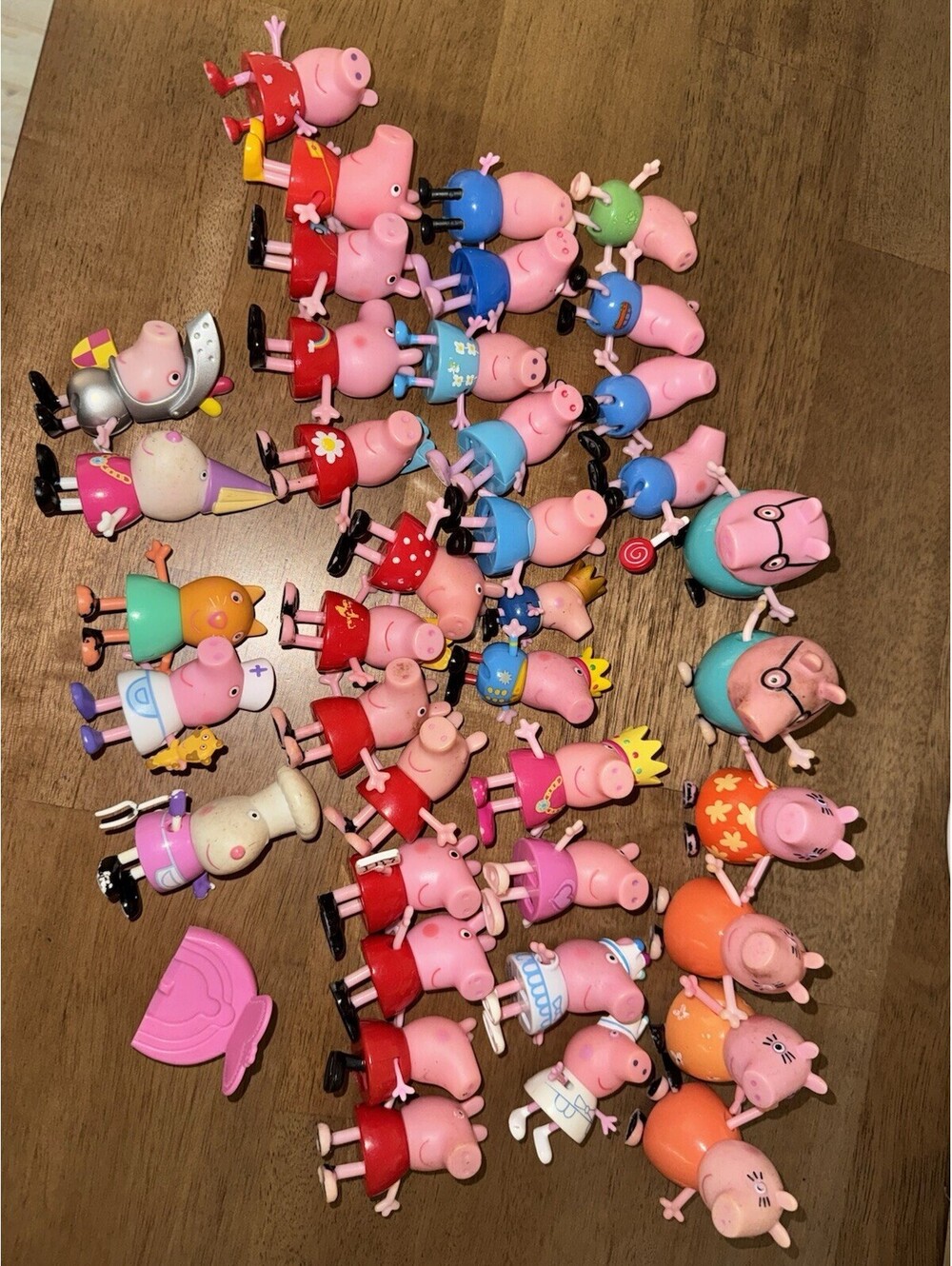 peppa pig toy figures lot of 39